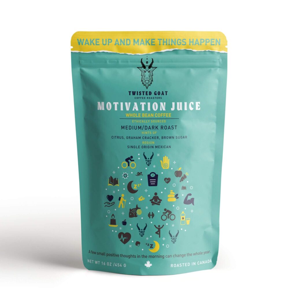 Bag Of Twisted Goat Motivation Juice